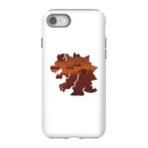 Nintendo Super Mario Bowser Silhouette Phone Case - iPhone 8 - Tough Case - Gloss