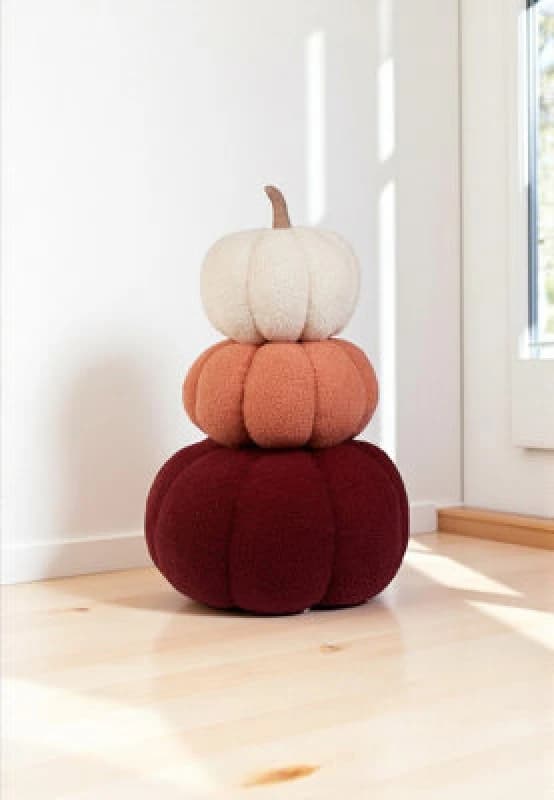 3 Tiered Pumpkin Autumnal Decoration