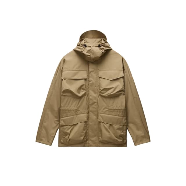 Waterproof jacket Napapijri Rivalto Field Beige Male XS