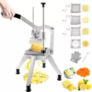 VEVOR Commercial Chopper Commercial Vegetable Chopper with 4 Blades Fruits Dicer