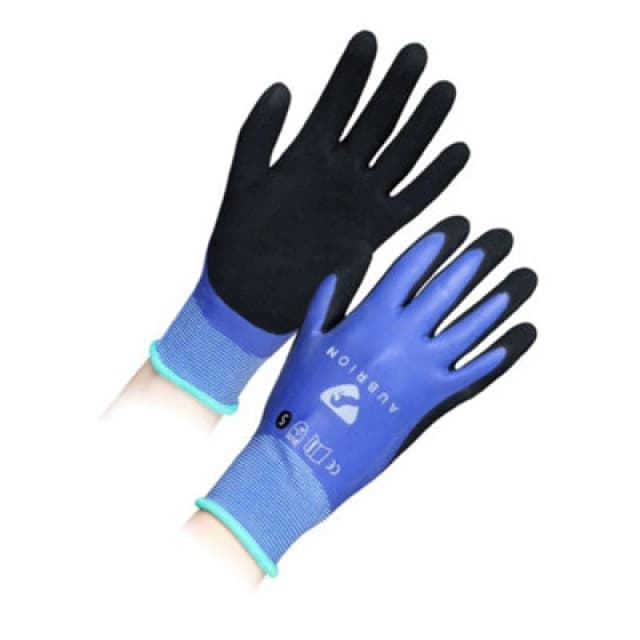 Aubrion Aubrion Work Gloves in Blue Size: X-Small Blue XS Unisex 5063107767042
