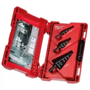Milwaukee Step Drill Set - 3 Piece - N/A