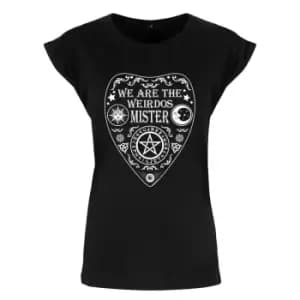 Grindstore Womens/Ladies We Are The Weirdos Mister Ouija T-Shirt (3XL) (Black)