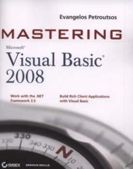 Mastering Microsoft Visual Basic 2008 by Evangelos Petroutsos Paperback