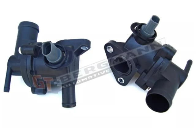 GT-BERGMANN GT17-013 Engine thermostat Opening Temperature: 87°C, with gasket/seal, with housing, with sensor Thermostat,coolant (316)