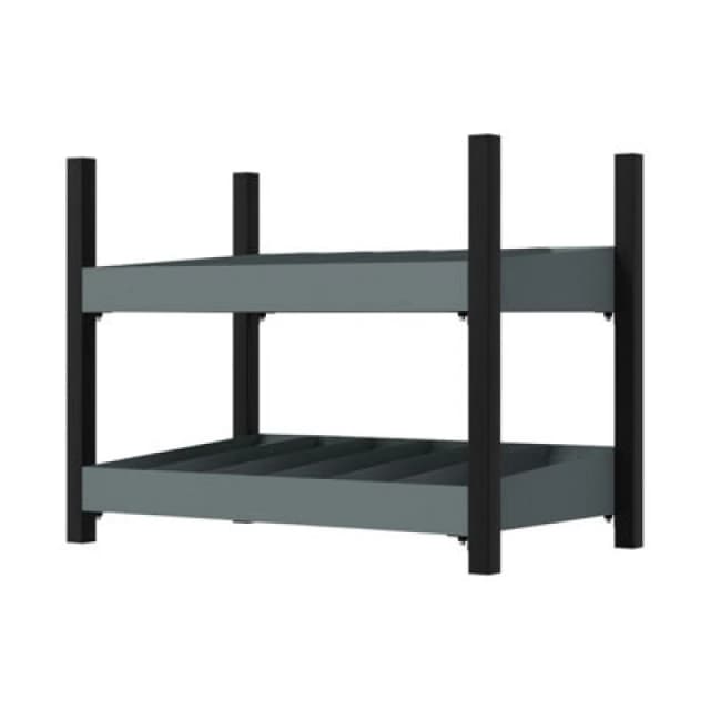 Sealey Sealey APMRM4 Modular Racking Mid Unit 2 Compartment Shelves 580mm