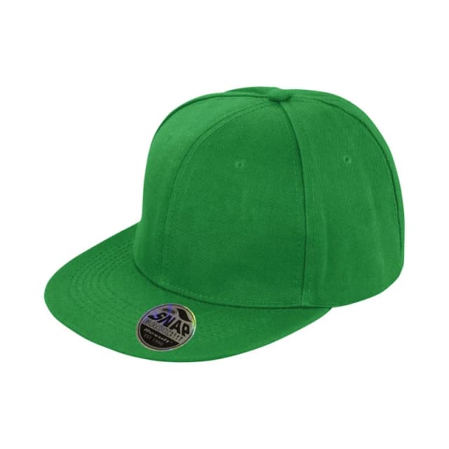 Result Result Men Original Bronx Snapback Cap in Emerald Emerald One Size Male 5063425915057