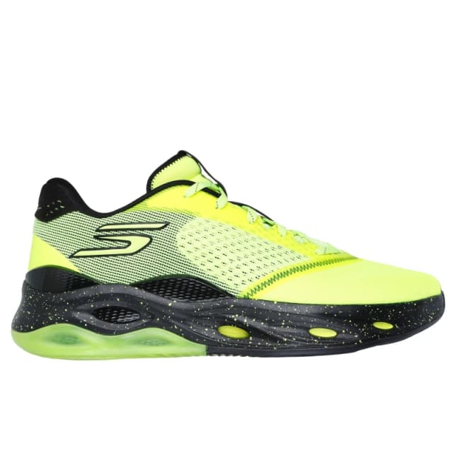 Skechers Basketball Float Low Trainer Mens Yellow/Black male 10 (45)