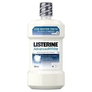 Listerine Advanced White Mouthwash 500ml