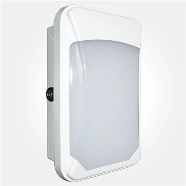 Eterna LED CT Selectable Slim Wall Pack with Photocell - White WPCSWHPC