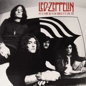 Led Zeppelin - Live At Fillmore West In San Francisco 24Th Of April 1969 Vinyl