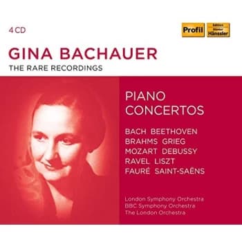 Gina Bachauer - Gina Bachauer: Piano Concertos CD
