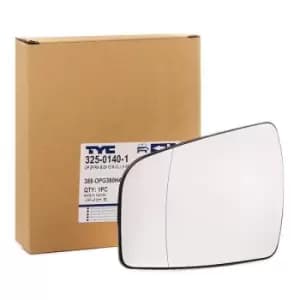 TYC Wing Mirror Glass 325-0140-1 Side Mirror Glass,Mirror Glass OPEL,ZAFIRA B (A05)