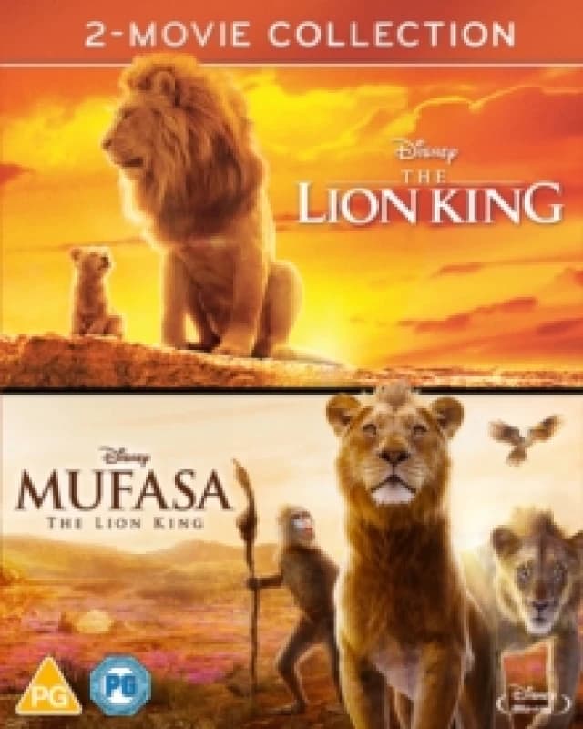 The Lion King/Mufasa: The Lion King Bluray 5056719201059