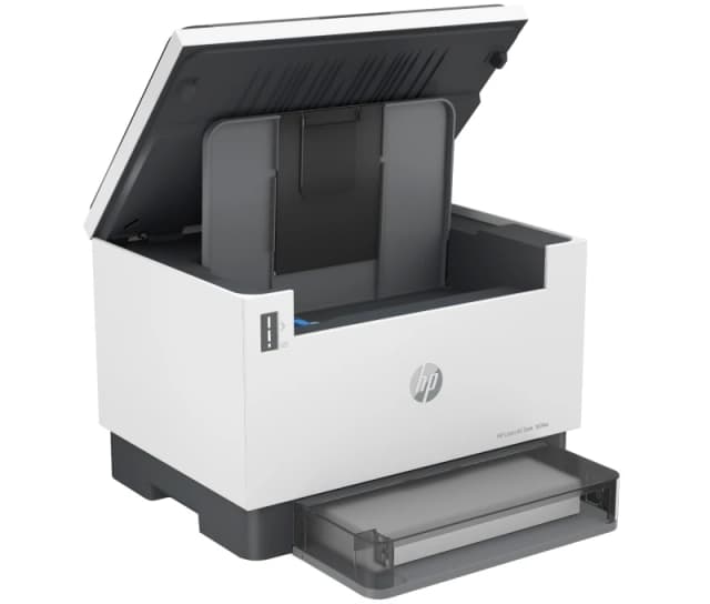 HP LaserJet Tank 1604w Wireless Multifunction Black and white Printer.