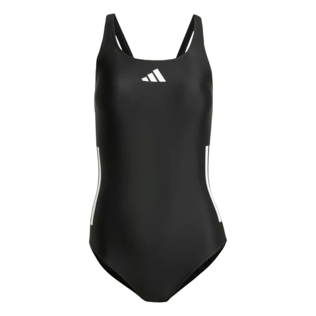 adidas Classic 3-Stripes Swimsuit Womens - Black 32