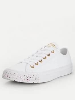 Converse Chuck Taylor All Star Speckled Ox - White