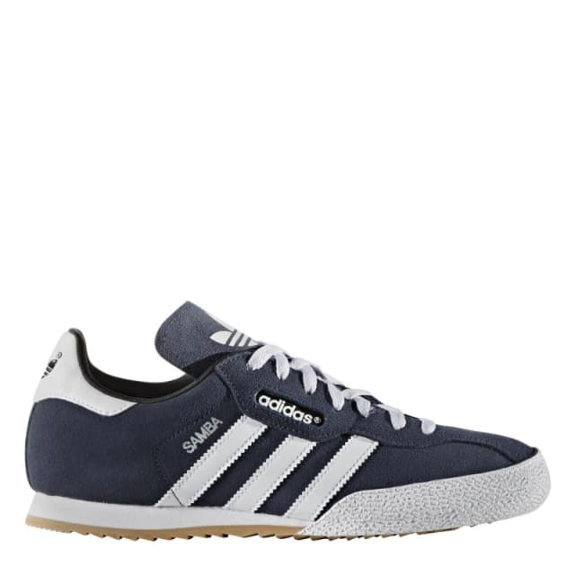 adidas Samba Super Suede Trainers Junior Boys - Blue Blue 3