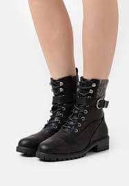Head Over Heels by Dune Black 'Patria' Ankle Boots - 3