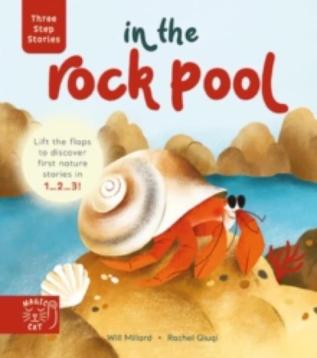 Three Step Stories: In the Rock Pool : Lift the Flaps to Discover First Nature Stories in 1 2 3! Board book