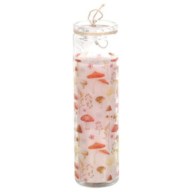Something Different Something Different Enchanted Forest Mushroom Tube Candle in Off White Off White One Size Unisex 5063527843647