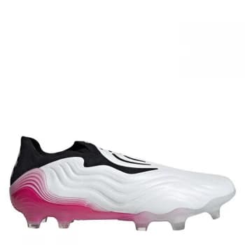 adidas Copa Sense + FG Football Boots - White/ShockPink