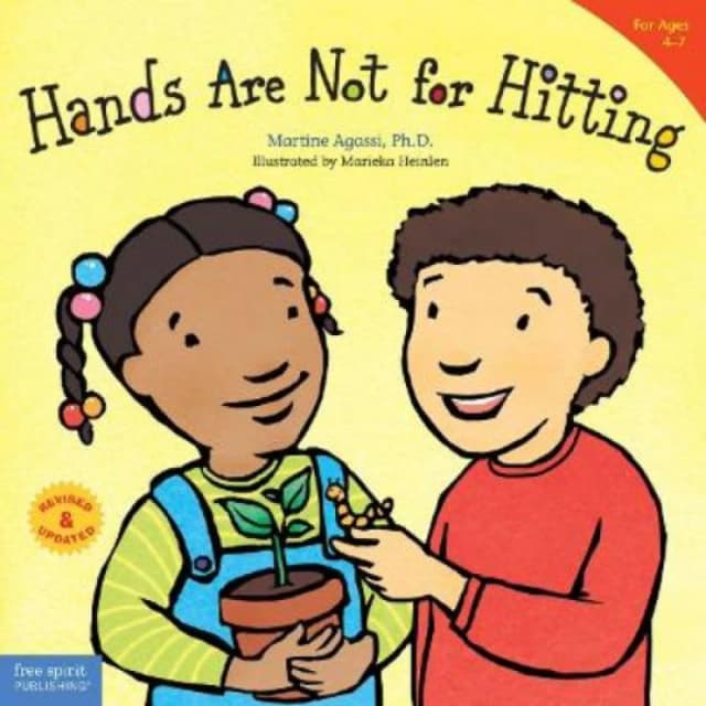 Hands Are Not for Hitting by Martine Agassi and Marieka Heinlen Paperback