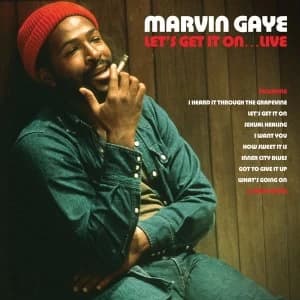 Marvin Gaye - Let's Get It On: Live Red Vinyl