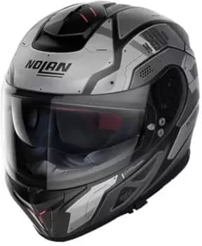 Nolan N80-8 Starscream N-Com Helmet, black-grey Size M black-grey, Size M
