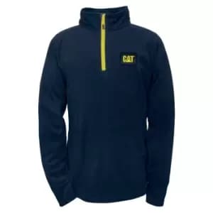 Caterpillar Mens Concord Fleece Pullover (S) (Navy)