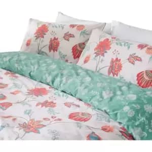 Furn Amreli Duvet Cover Set (King) (Coral) - Coral