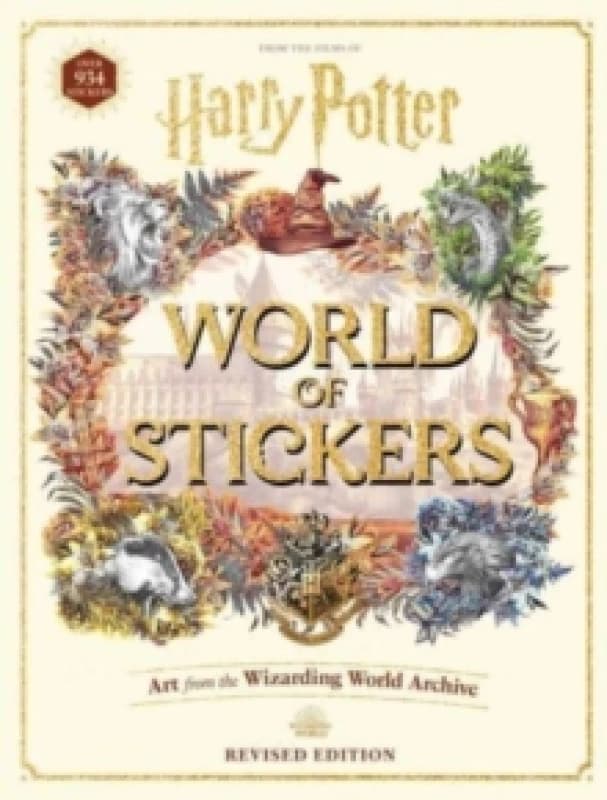 Harry Potter World of Stickers Hardback