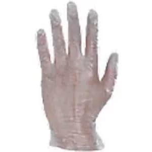 CLICK MEDICAL Gloves Vinyl Size M Transparent Pack of 100