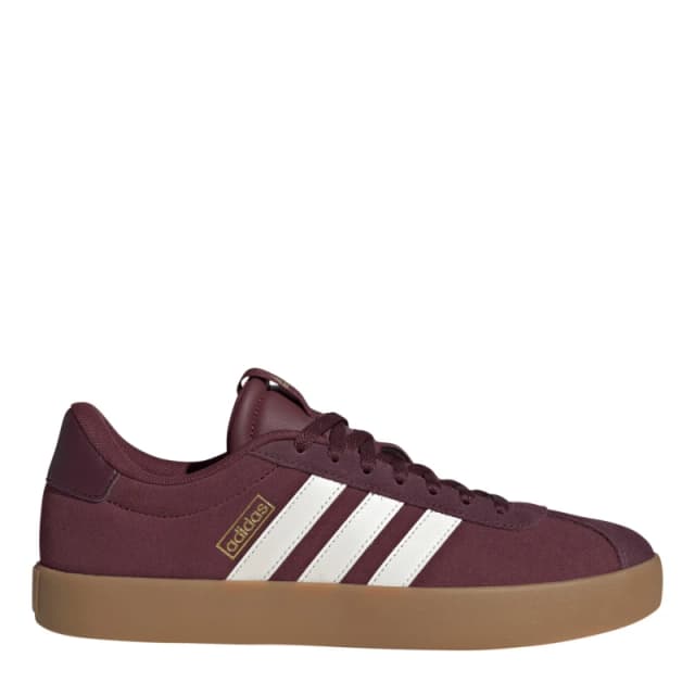 adidas VL COURT 3.0 Shoes Mens Red/Wht/Maroon male 11 (46)