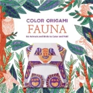 color origami fauna 60 animals and birds to color and fold