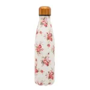 Sass & Belle Vintage Rose Stainless Steel Water Bottle
