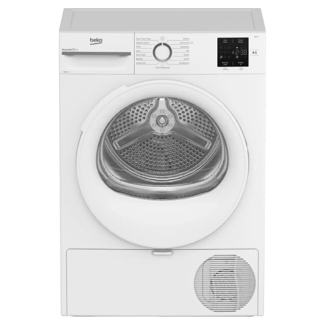 Beko BMN3T3823W 8kg Heat Pump Condenser Dryer - White BMN3T3823W