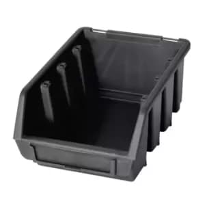 Patrol Group Ergo M Box Plastic Parts Storage Stacking 116 x 161 x 75mm - Black,