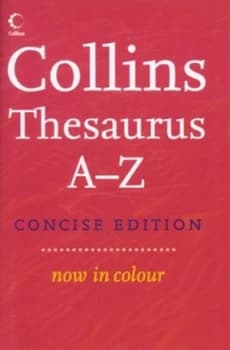 Collins Thesaurus A-Z Hardback