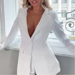 I Saw It First Tailored Woven Knicker Short - White