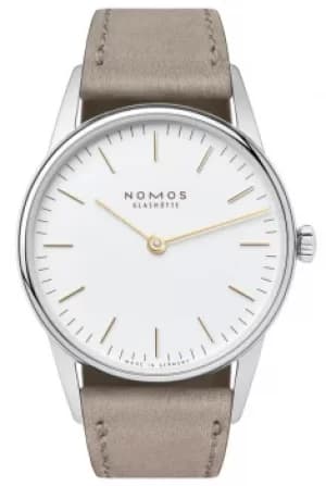 Nomos Glashutte Watch Orion 33 Duo Steel Back