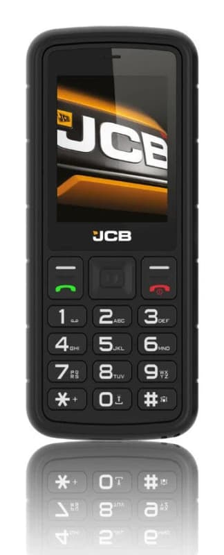 JCB JCB TP-2F mobile phone 6.1cm (2.4") 136g Black, Orange JCBTP2F