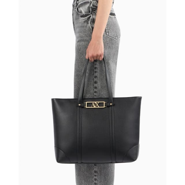 Armani Exchange SHOPPING BAG Black female One Size