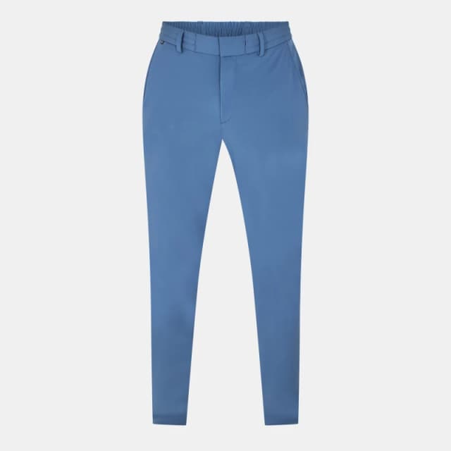 Boss Mens Straight Leg Trousers Open Blue male 38 (48)