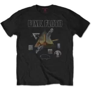 Pink Floyd - Montage Unisex XX-Large T-Shirt - Black