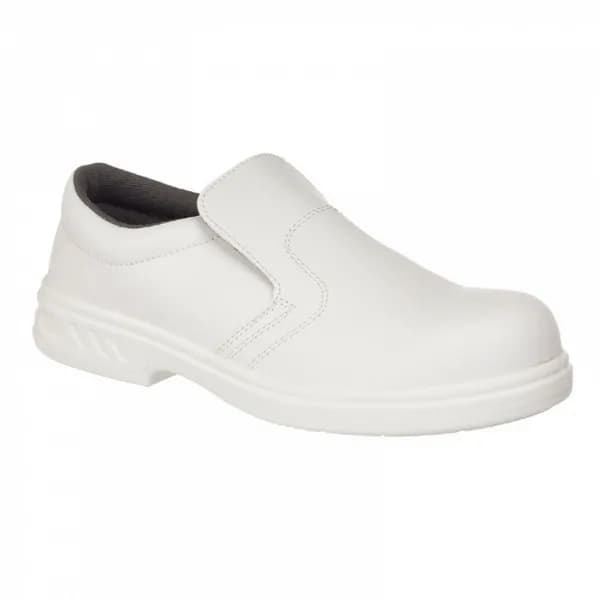 Portwest Compositelite Slip On Safety Trainers FD62WHR45 Colour: White