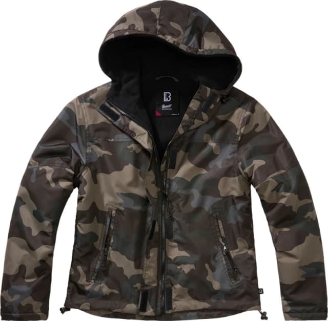 Brandit Ladies Windbreaker Front Zip Windbreaker dark camo XXL Women