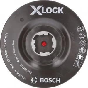 Bosch X-LOCK velcro fastening plate 115mm Bosch Accessories 2608601721