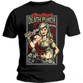 Five Finger Death Punch - Assassin Unisex XX-Large T-Shirt - Black