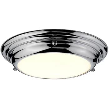 Welland - 1 Light Mini LED Flush Light - Polished Chrome - Elstead